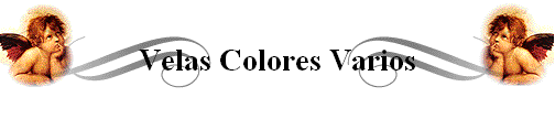 Velas Colores Varios